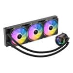 Antec VORTEX LUM 360 ARGB AIO CPU Liquid Cooler - Black Cooling