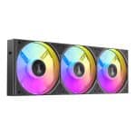 Antec Connect 120 Reverse ARGB PWM Fan 3 Pack - Black Case Fans