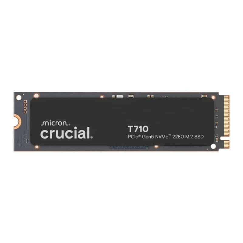 CT1000T710SSD8_Crucial-T710-1TB-M.2-NVMe-Gen5-NAND-SSD_wr_01b Crucial T710 1TB M.2 NVMe Gen5 NAND SSD PC Components