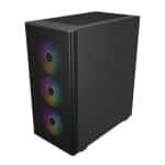 FSP M220 ATX Mid Tower Gaming Chassis - Black Chassis/Cases
