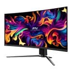 MSI MPG 341CQPX QD-OLED 34″ UWQHD 240Hz 0.03ms Curved Gaming Monitor Gaming Monitors