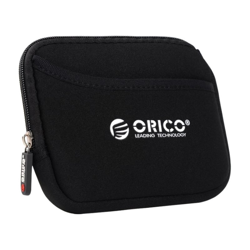 PHK-25-BK_wr_01a ORICO 2.5" Neoprene Portable HDD Protector Case - Black Laptop Bags/Cases