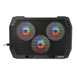 REDRAGON Dual USB 3 Fan RGB Gaming Notebook Stand Laptop Coolers/Stands