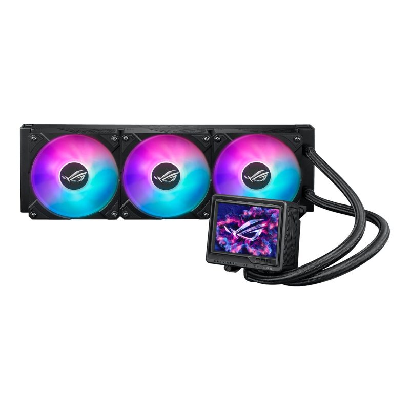 ROGRYUJINIII-360-ARGB-EXT-WR-01 Asus ROG Ryujin III ARGB AIO Liquid Cooler - 3.5" LCD Display Cooling