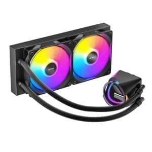 Antec Skeleton 240 ARGB CPU Liquid Cooler Black Cooling