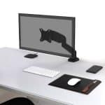 PORT Monitor Arm VESA Single Screen - Black Monitor Arms