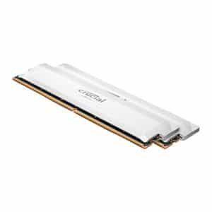 Crucial Pro DDR5 6000MHz 32GB Overclocking Memory Kit – White Desktop Memory