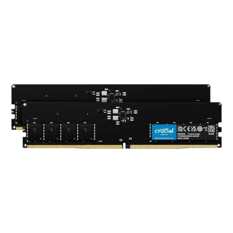 CT2K8G56C46U5_Crucial-DDR5-5600-16GB-Desktop-Memory-Kit-2-x-8GB-Black_wr_01a Crucial DDR5-5600 16GB Desktop Memory Kit (2 x 8GB) Desktop Memory