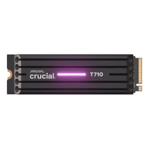 Crucial T710 4TB M.2 NVMe Gen5 NAND SSD with Heatsink