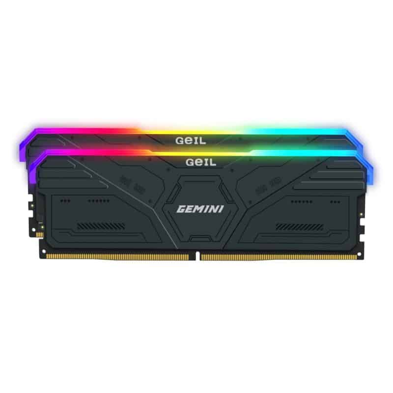 GeIL Gemini RGB 32GB DDR5 6000MHz Desktop Gaming Memory Kit (2 x 16GB) – Grey Desktop Memory