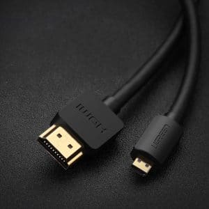 UGreen HD127 Micro HDMI to HDMI 2.0 Cable 1.5M - Black Cables
