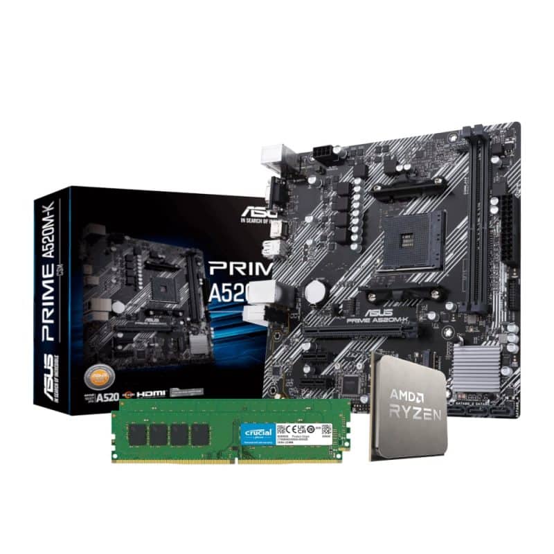 PCB_UPK_16_wr_01a PCBuilder AMD Ryzen 5 3600 LEVEL UP Core Upgrade Kit PC Components