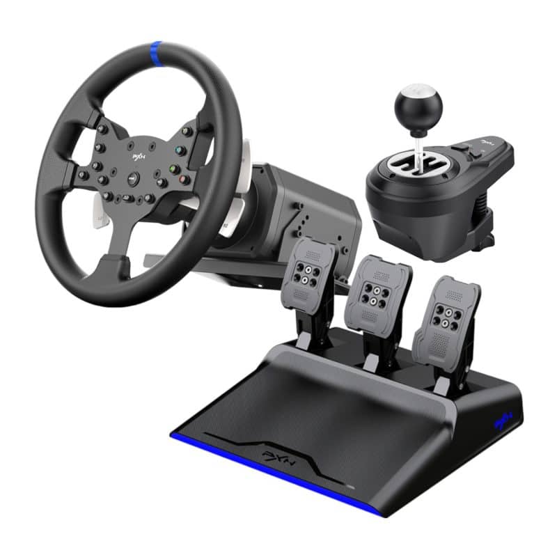 PXN_PXN-V99_wr_01a PXN V99 Force Feedback Steering Wheel Gaming Devices / Controllers