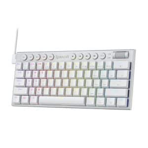 Redragon K632 HORUS Mini 60% RGB Wired Gaming Keyboard – White Gaming Keyboards