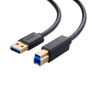 UGreen US210 USB-A Printer Cable 2M - Black Cables