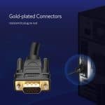UGreen VG101 VGA Male to Male Cable 1.5M Cables