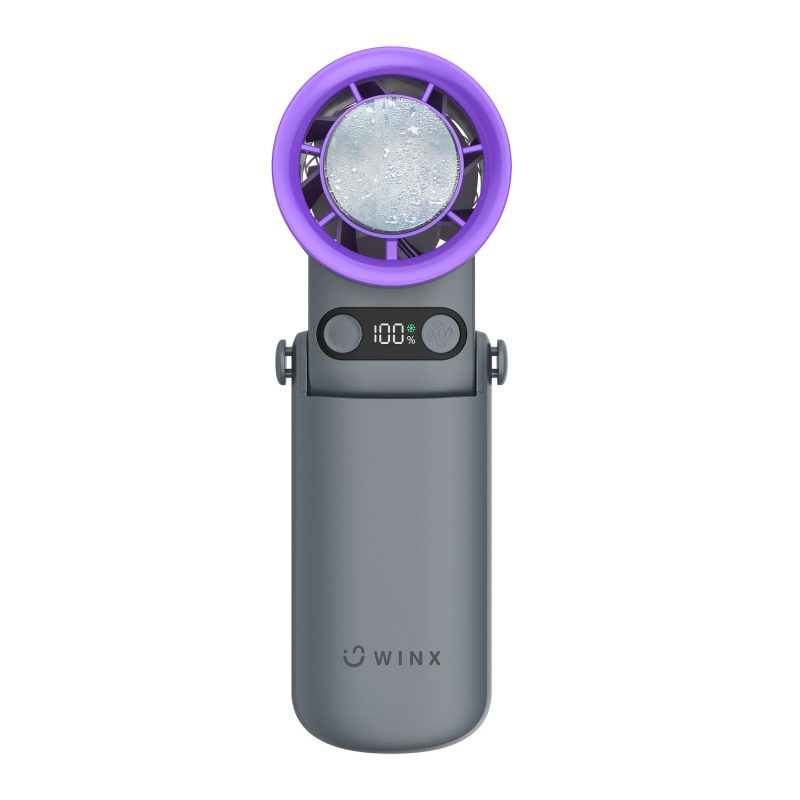 WX-HF101_WINX-MOVE-Cool-High-Speed-Handheld-Fan-Grey-Purple_wr_01 WINX MOVE Cool High-Speed Handheld Fan Air & Climate Control