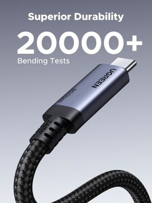 UGreen USB4 Gen4 240W USB-C to USB-C Cable (Black) Cables