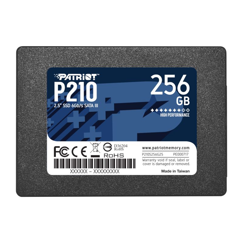 Patriot P210 256GB 2.5 Inch SATAIII SSD PC Components