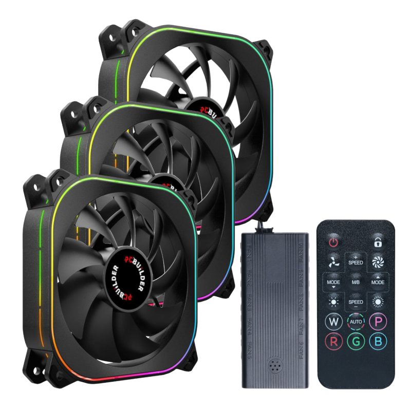 PCB-CF-TORNADO-KIT_PCBuilder-TORNADO-CHILL-ARGB-120mm-Fan-Kit_wr_01a PCBuilder TORNADO CHILL ARGB 120mm Fan Kit Case Fans