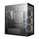 DeepCool CG580 4F V2 ARGB ATX Gaming Chassis - Black Chassis/Cases
