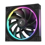 DeepCool FL12 3-in-1 ARGB 120mm Fan 3 Pack - Black Case Fans