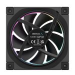 DeepCool FL12 3-in-1 ARGB 120mm Fan 3 Pack - Black Case Fans