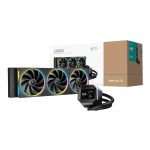 DeepCool LM360 ARGB 360mm AIO CPU Liquid Cooler - Black Cooling