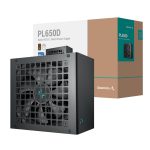 DeepCool PL650D 650W 80PLUS Bronze ATX3.1 Semi-Modular Power Supply
