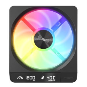 FSP ZENFAN 120mm ARGB PWM Smart Fan - Black Case Fans