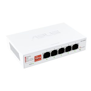 ASUS 5×2.5G Unmanaged Network Switch – White