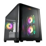 FSP S380 M-ATX ARGB Gaming Chassis and VITA GM 750W Power Supply Bundle Chassis/Cases