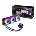 Antec Luna 360 ARGB CPU Liquid Cooler - Black Cooling