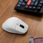 Keychron M6 1K Dual-Wireless Bluetooth and 2.4G Mouse – White Mice