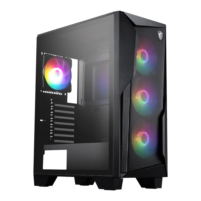 MAG-FORGE-130A-AIRFLOW_MSI-MAG-FORGE-130A-Airflow-ATX-Gaming-Chassis-Black_wr_01a MSI MAG FORGE 130A Airflow ATX Gaming Chassis - Black Chassis/Cases