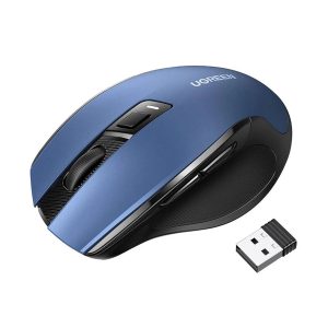 UGREEN MU006 2.4GHz Wireless Optical Mouse – Blue Mice
