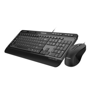 PCBuilder ALPHA Silent Wired Keyboard Combos Keyboard Combos