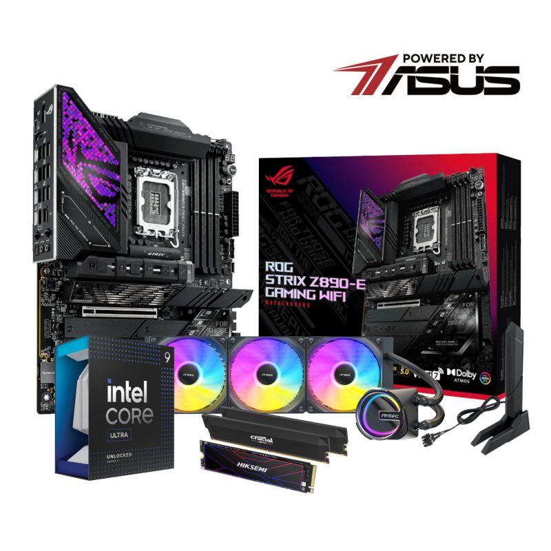 PCB_UPK_ROGZ890-285K_PCBuilder-Intel-Core-Ultra-9-285K-LEVEL-UP-Core-Upgrade-Kit_wr_01a PCBuilder Intel Core Ultra 9 285K LEVEL UP Core Upgrade Kit PC Components