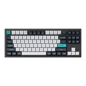 Keychron Q3 Max 80% Full Assembled Knob Red Switch Hot-Swap Gateron Jupiter RGB Wireless Keyboard - Black Gaming Keyboards
