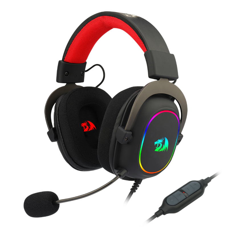 RD-H510-RGB_wr_01 REDRAGON Over-Ear ZEUS-X USB RGB Gaming Headset - Black Gaming Headsets