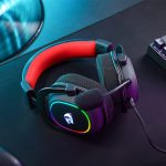 REDRAGON Over-Ear ZEUS-X USB RGB Gaming Headset - Black Gaming Headsets