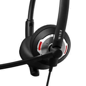WINX CALL Pro AI Noise Cancelling Mic Headset Headsets